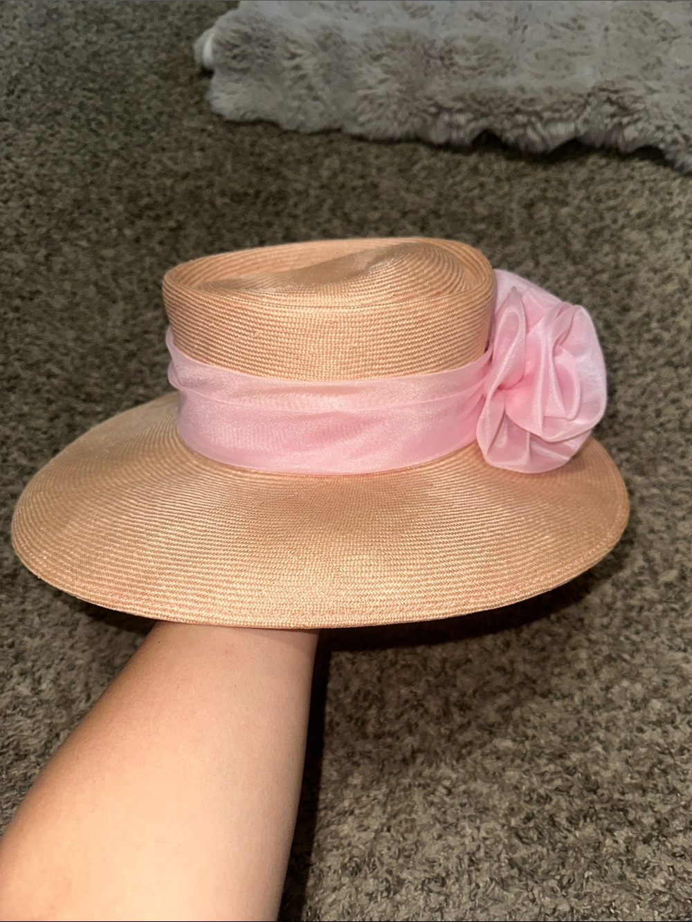 Joe Bill Miller Vintage Derby Women’s Straw Hat
